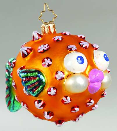 2008 Christopher Radko Ornaments Puff-A-Kiss - No Box