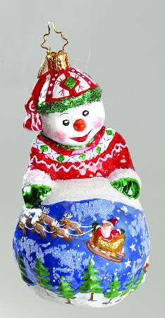 2008 Christopher Radko Ornaments Snow N Tell - No Box