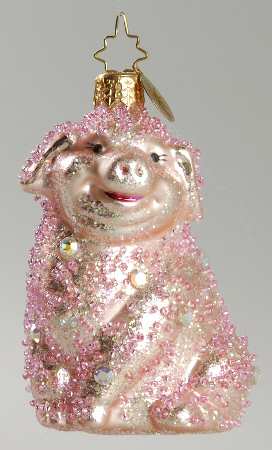 2008 Christopher Radko Ornaments Precious Piggy - No Box