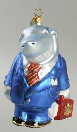 2008 Christopher Radko Ornaments Jaws Of Justice - Nb640, No Box