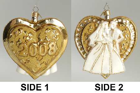 2008 Christopher Radko Ornaments Jeweled Bliss - No Box