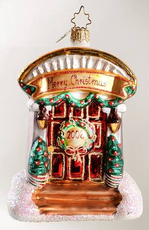 2008 Christopher Radko Ornaments Home Front - Nb754, No Box