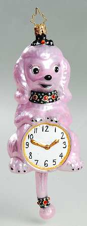 2007 Christopher Radko Ornaments Fifi Time - No Box