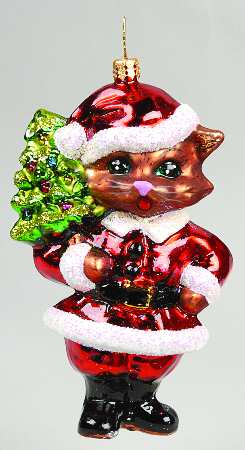 2007 Christopher Radko Ornaments Kitty Claus - No Box