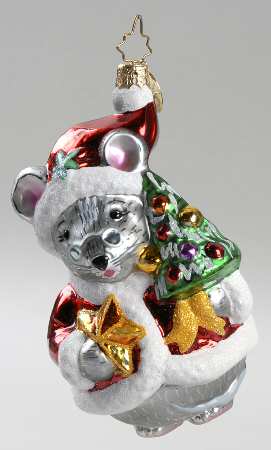 2007 Christopher Radko Ornaments Mousie Clause - No Box