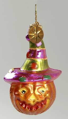 2007 Christopher Radko Ornaments Gourd Gang Gem-Pink Hat - No Box