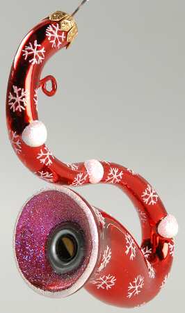 2007 Christopher Radko Ornaments Bugle Bright-Horn - No Box