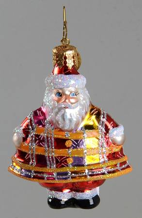 2007 Christopher Radko Ornaments Merry Maximus Gem - Stripes - No Box