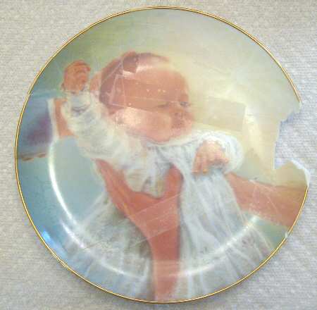 Roman Plates The Christening - With Box