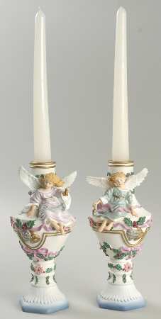 Reco International Giftware Gift Of Winter-Candlesticks - Boxed