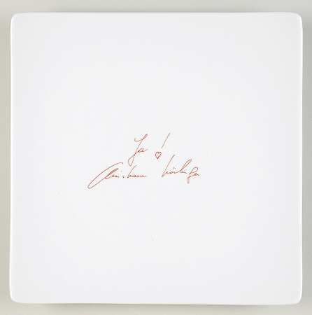 Celebrity Plates Christiane Horbiger - Boxed
