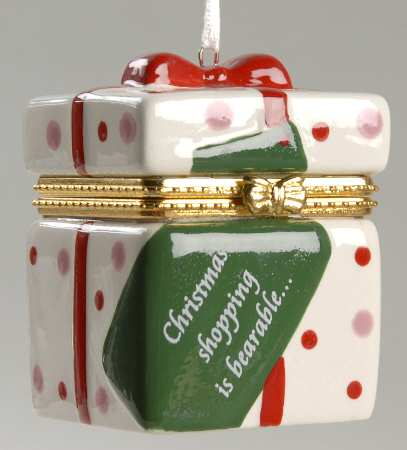 Christmas Messages Christmas Shopping Is Bearable Because O - No Box