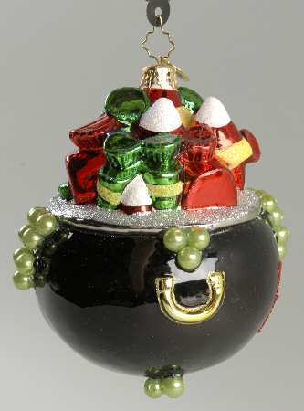 2009 Christopher Radko Ornaments Candy Cauldron - No Box