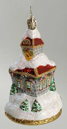 2009 Christopher Radko Ornaments Holly Hilltop - No Box