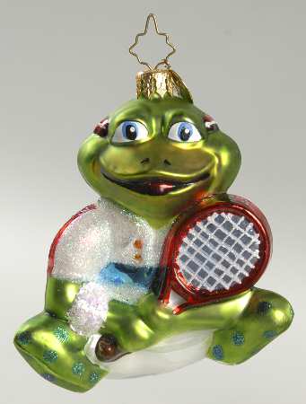2009 Christopher Radko Ornaments Froggie Forehand - No Box