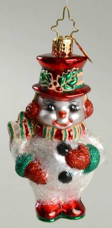 2009 Christopher Radko Ornaments Chappy O'Snow-Gem - No Box