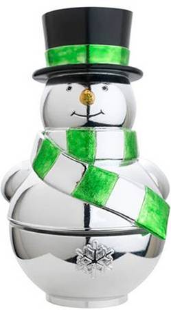 Christmas Musicals Snowman W/Gift-Deck The Halls - Boxed