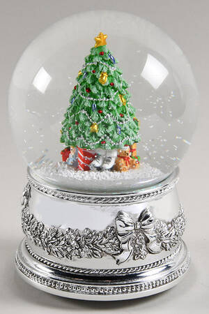 Christmas Snowglobes Tree-Oh Christmas Tree - Boxed