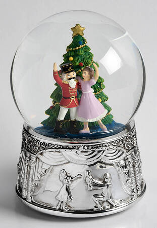 Christmas Snowglobes Nutcracker Suite-Dance Of The Sugar Plum - With Box