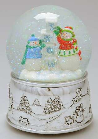 Christmas Snowglobes Snow Cubes-Jingle Bells - Boxed
