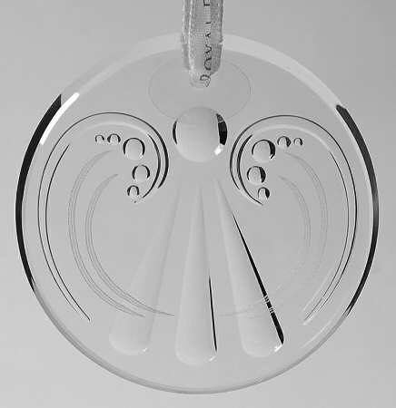 Crystal Ornaments Angel - Boxed