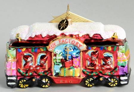 Baltimore & Ohio Railroad Christmas Carriage - Boxed