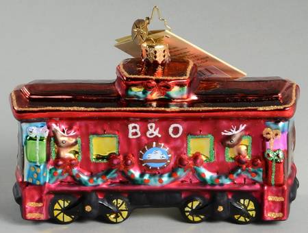 Baltimore & Ohio Railroad Cool Yule Caboose - Boxed