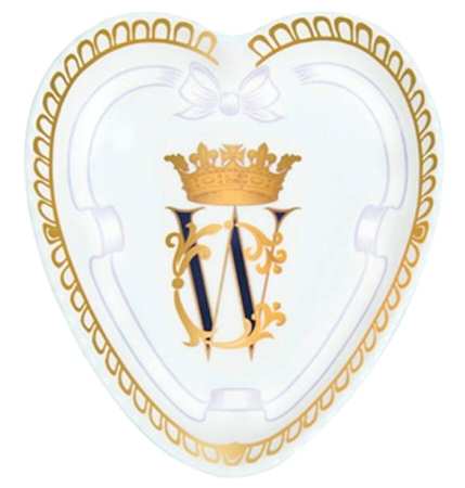 Royal Wedding-Prince William & Catherine Heart Tray-No Wording - Boxed