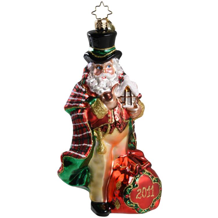 2011 Christopher Radko Ornaments Quite The Dickens - No Box