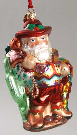 QVC Exclusives Cowboy Santa - No Box