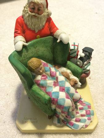 Rockwell Museum Christmas Waiting For Santa - Boxed
