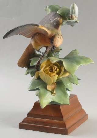Doughty American Birds Hen-Baltimore Oriole & Tulip Tree - Boxed