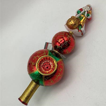 2012 Christopher Radko Ornaments Noble Claus Finial - No Box