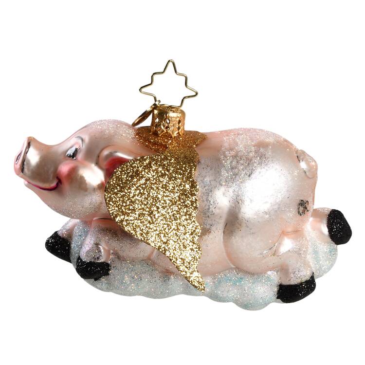 2012 Christopher Radko Ornaments When Pigs Fly - No Box