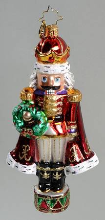 2012 Christopher Radko Ornaments He's The King - No Box
