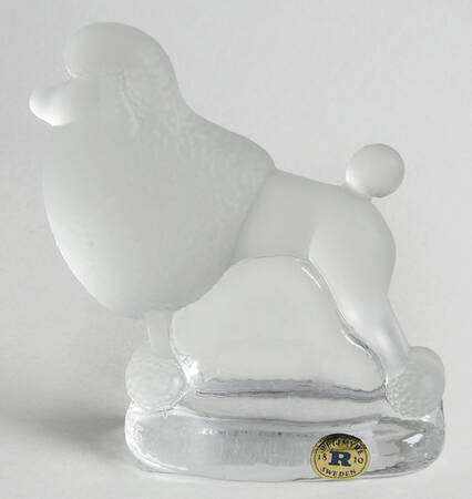 Reijmyre Paperweight Poodle - No Box