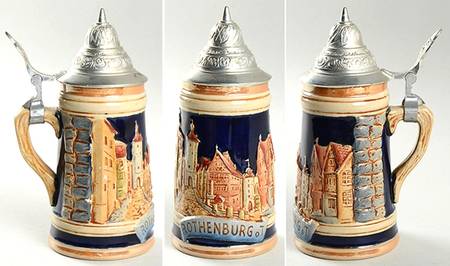 German Steins & Cups Rothenburg - No Box