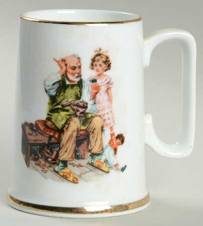 Norman Rockwell Classic The Cobbler - No Box