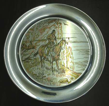 Western Frontier Plates The Outpost - Boxed