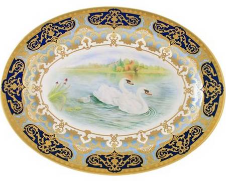 Royal Baby-Prince George Heritage Oval Platter - Boxed