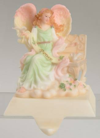Seraphim Angels Stocking Holder Joy-Gift Of Heaven - With Box