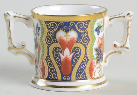 Miniature Loving Cup Collection Imari Crown - No Box