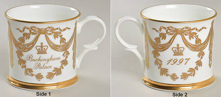 Buckingham Palace Annual Mug 1997 Buckingham Palace - With Box Bx1997