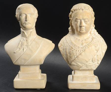 Royalty Busts Victoria & Albert 60th Anniverary - No Box