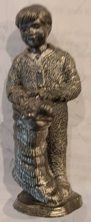 Pewter Figurines Gift Of Love Christmas-1996 - No Box