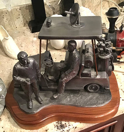 Pewter Figurines Weekend Warriors - No Box