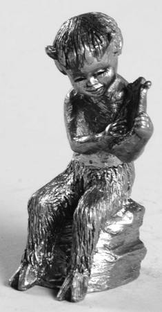 Pewter Figurines Pepper, Child/Animal - No Box