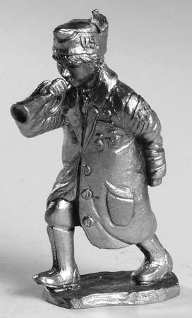 Pewter Figurines Michael, Army Boy - No Box