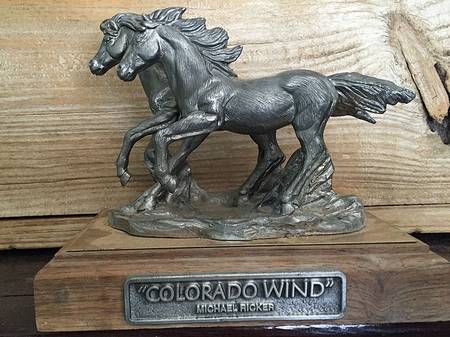 Pewter Figurines Colorado Wind - No Box 60
