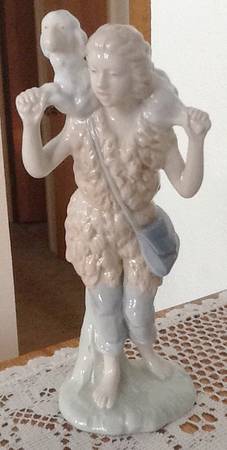 Valencia Nativity #2 Shepherd Boy W/ Lamb - No Box